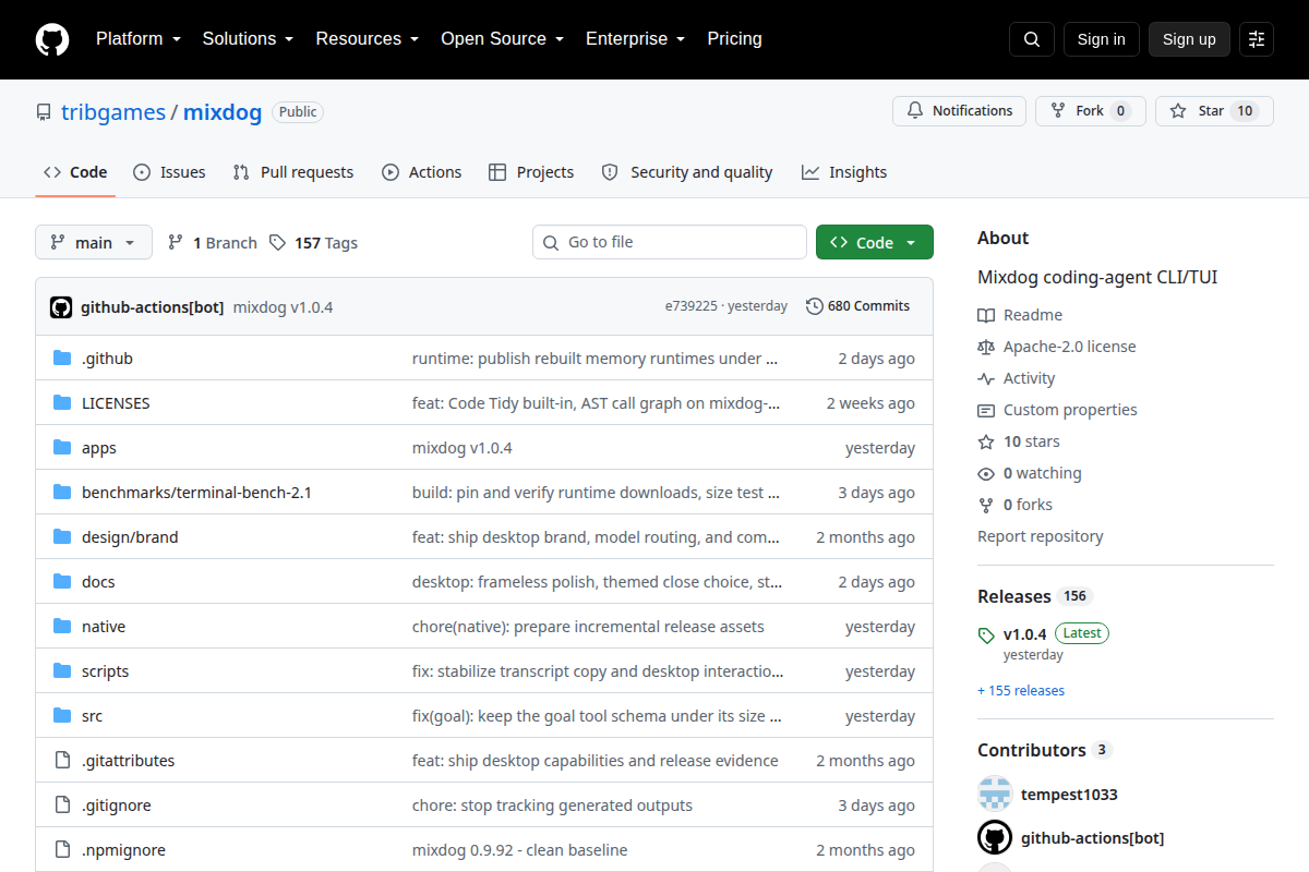 Mixdog screenshot