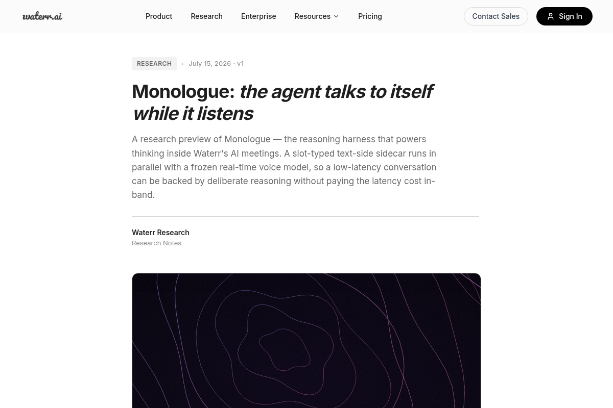 Monologue by Waterr screenshot