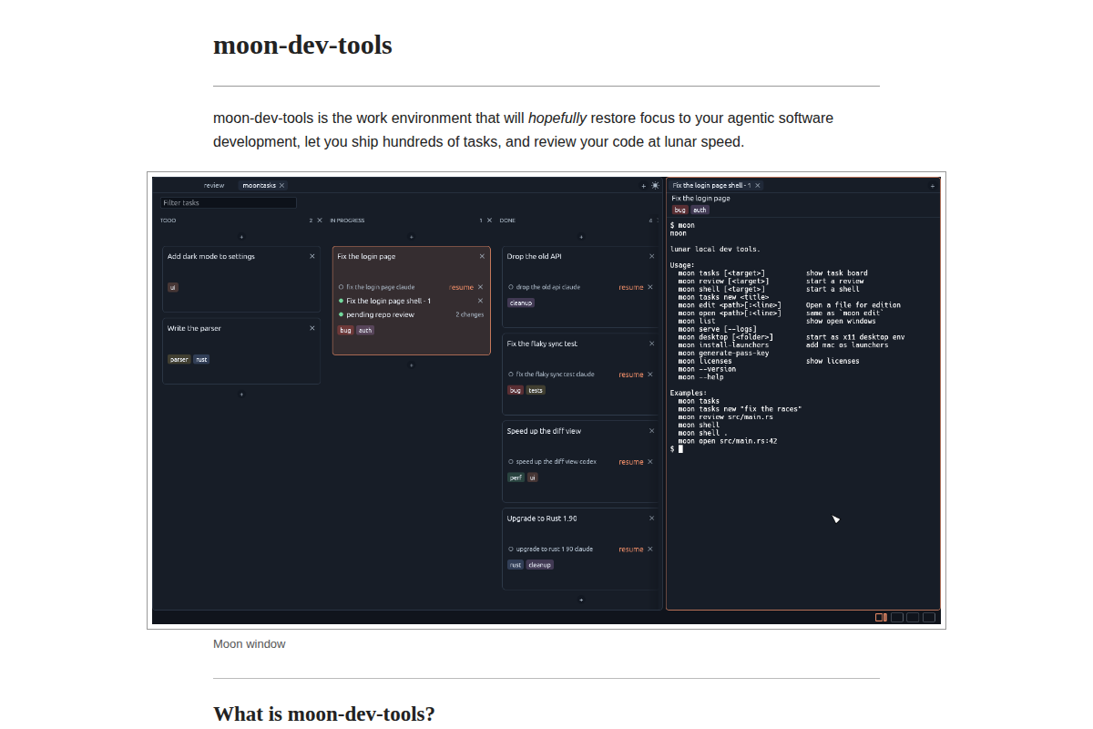 moon-dev-tools screenshot