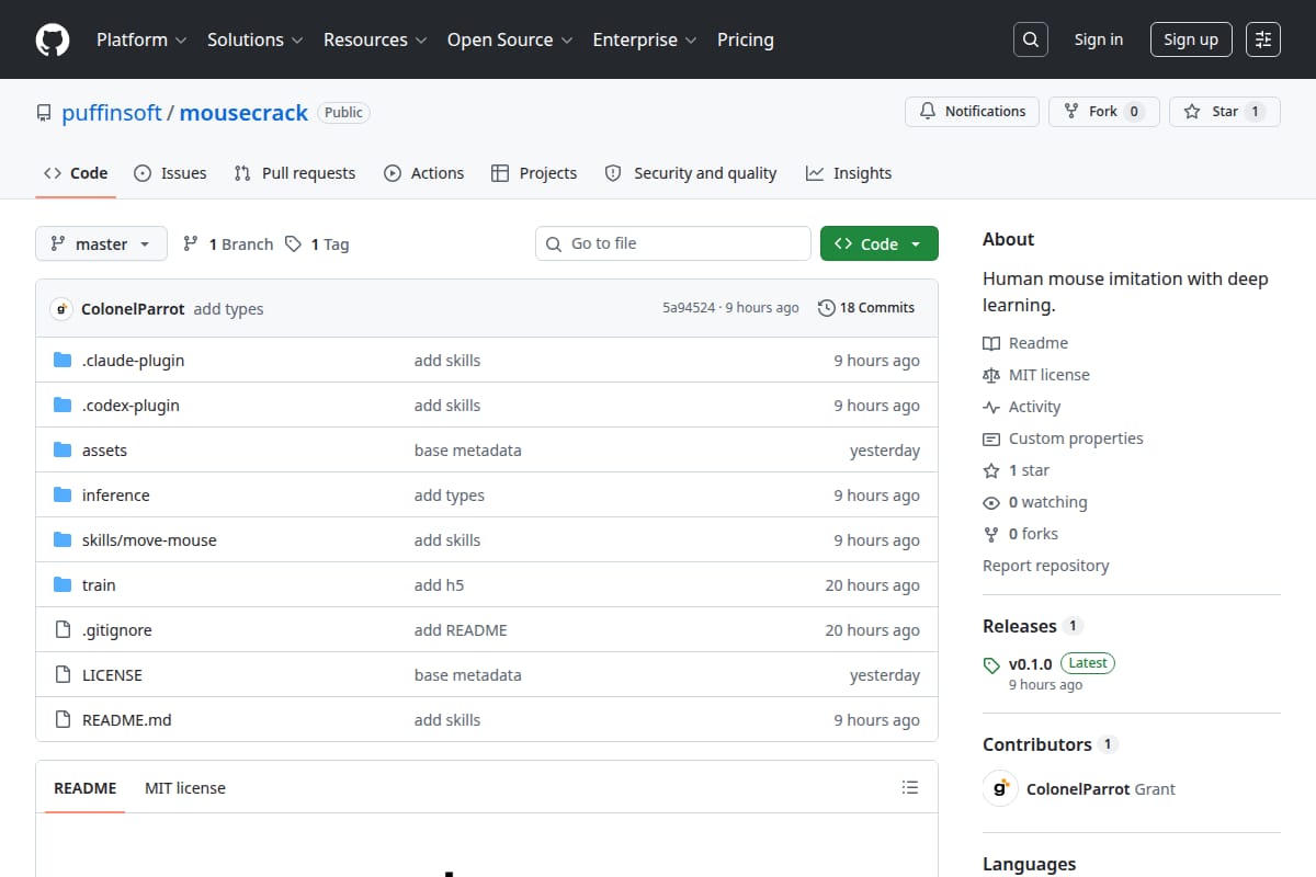 Mousecrack thumbnail