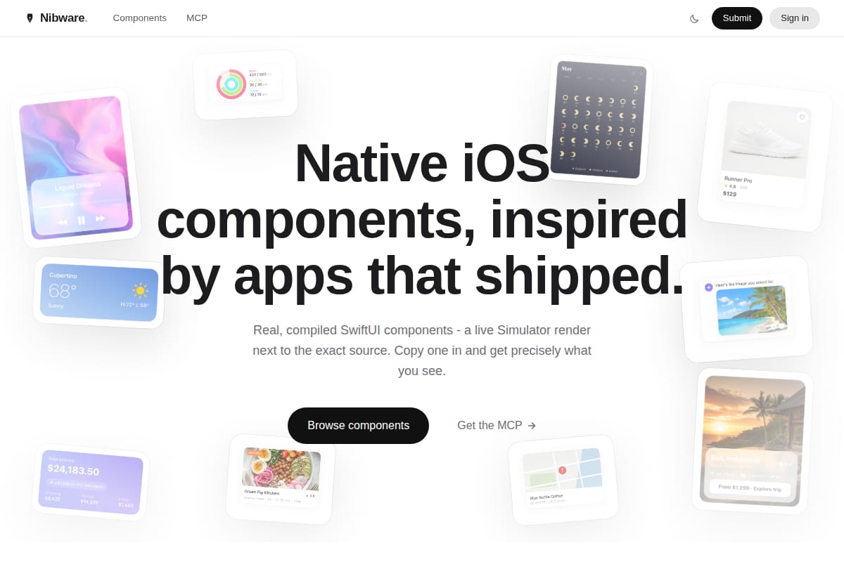Nibware screenshot