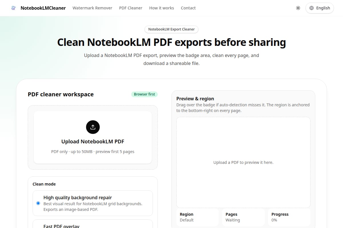 NotebookLM Cleaner thumbnail