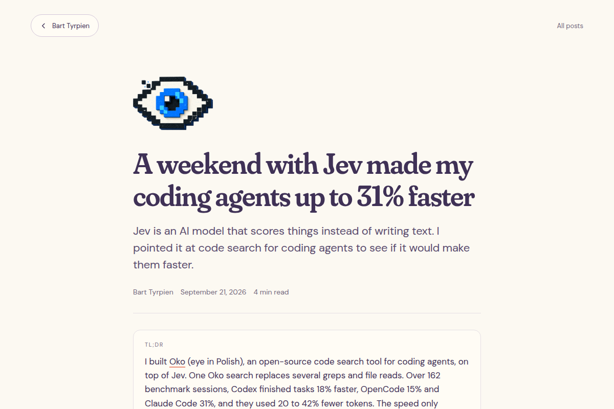 Oko screenshot