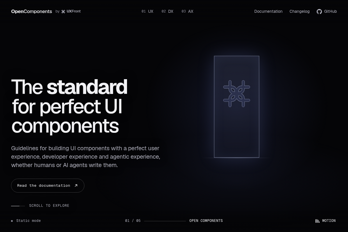 Open Components screenshot