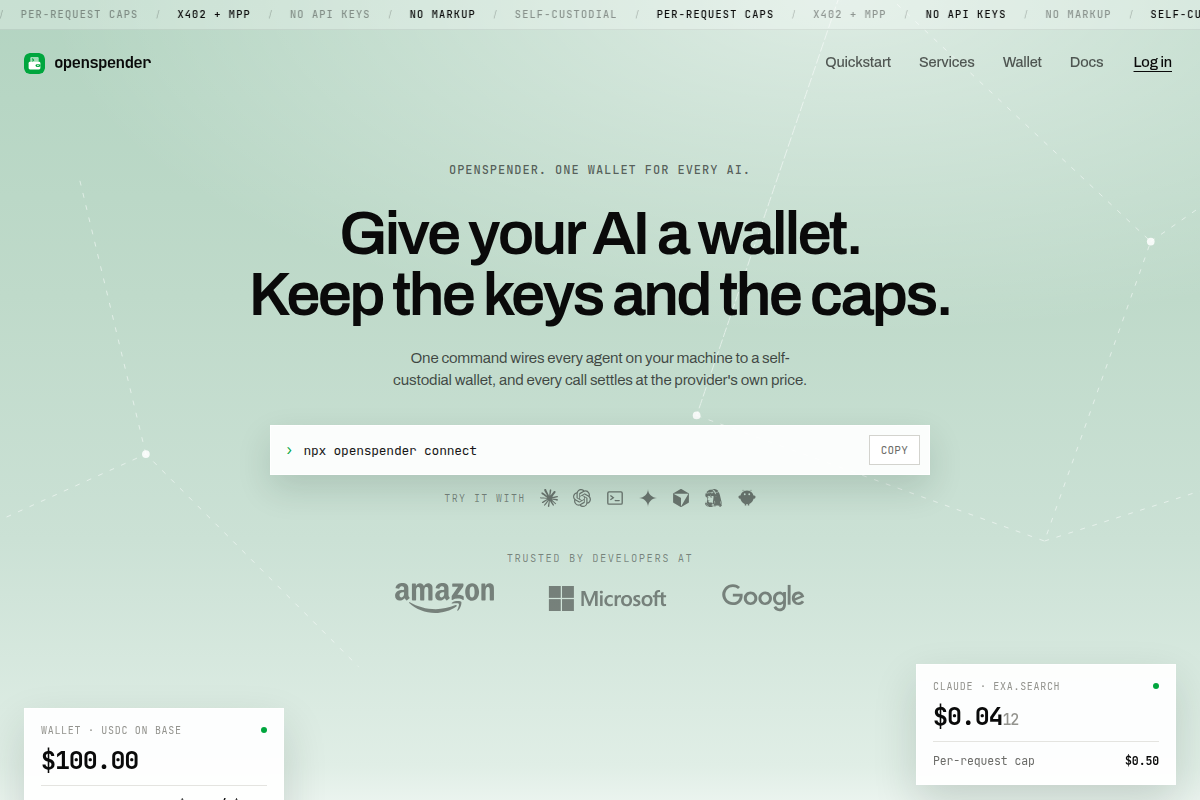 OpenSpender screenshot
