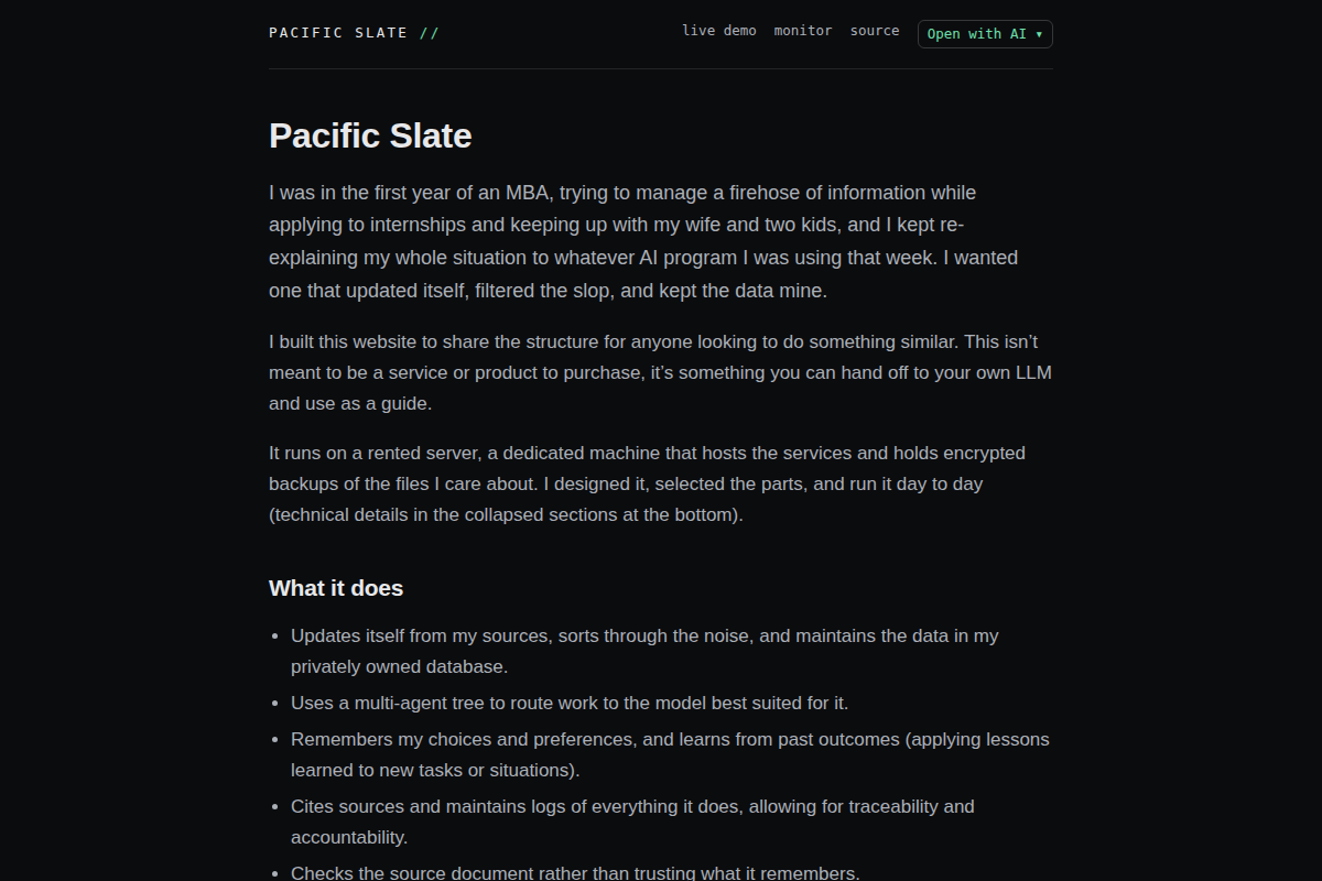 Pacific Slate screenshot