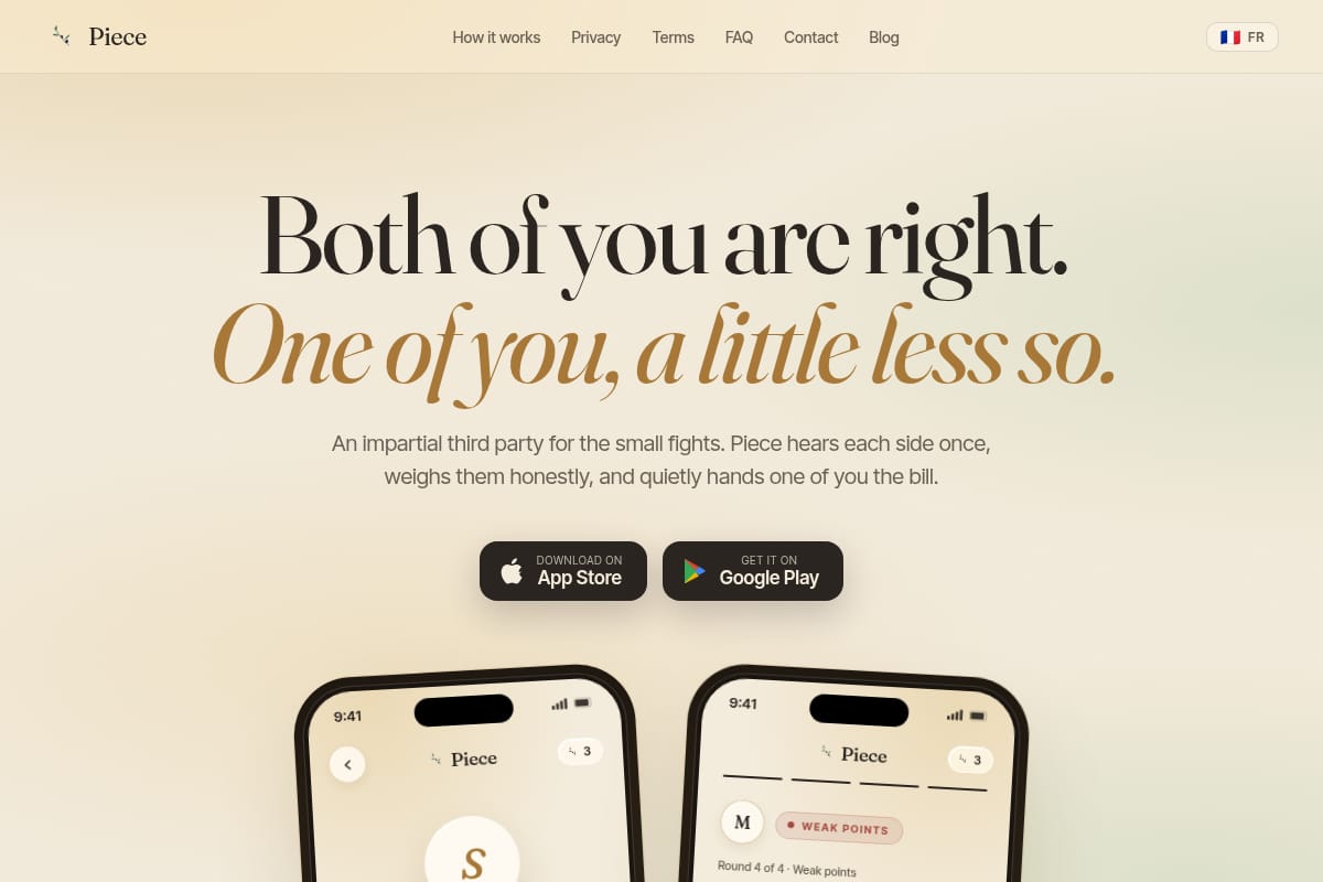 Piece screenshot