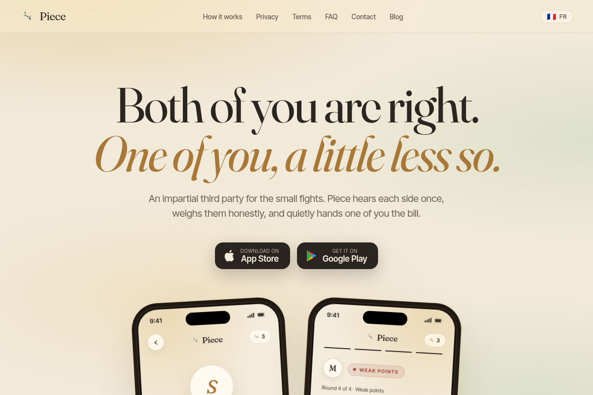 Piece screenshot