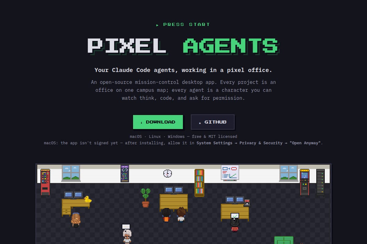 Pixel Agents thumbnail