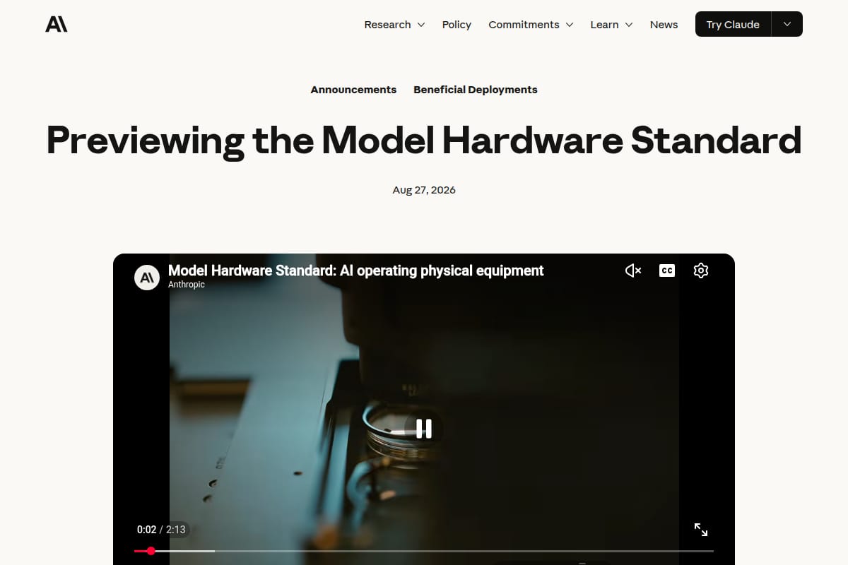 Previewing the Model Hardware Standard thumbnail