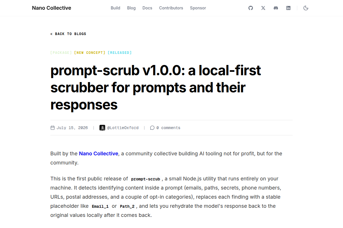 prompt-scrub screenshot