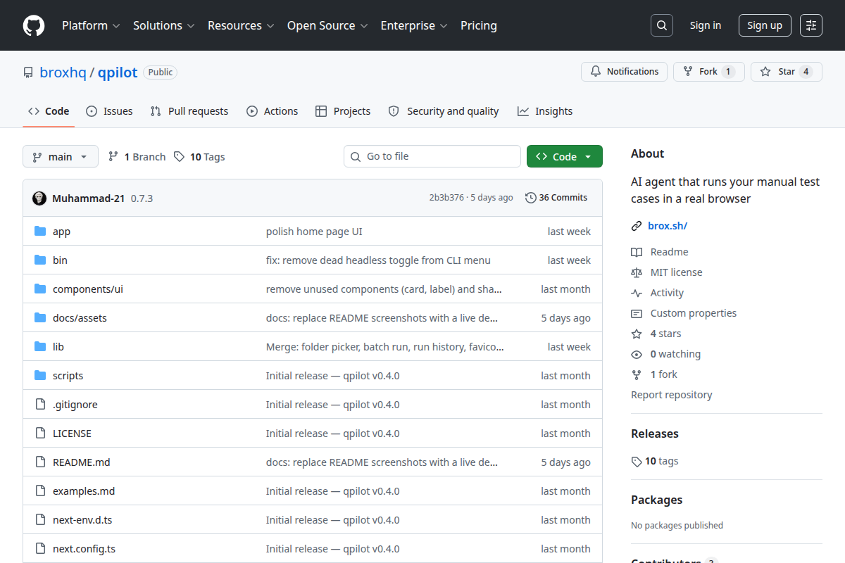 qpilot screenshot