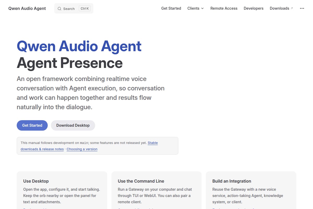 Qwen Audio Agent thumbnail