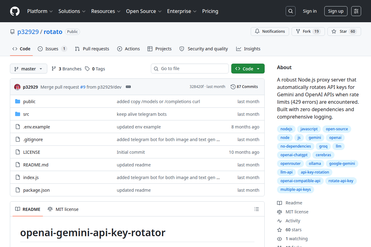 Rotato screenshot