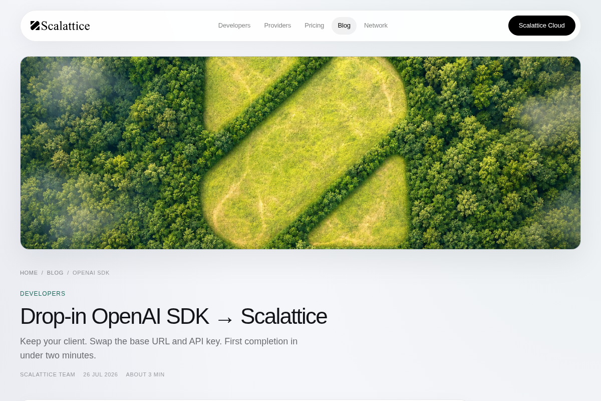 Scalattice screenshot
