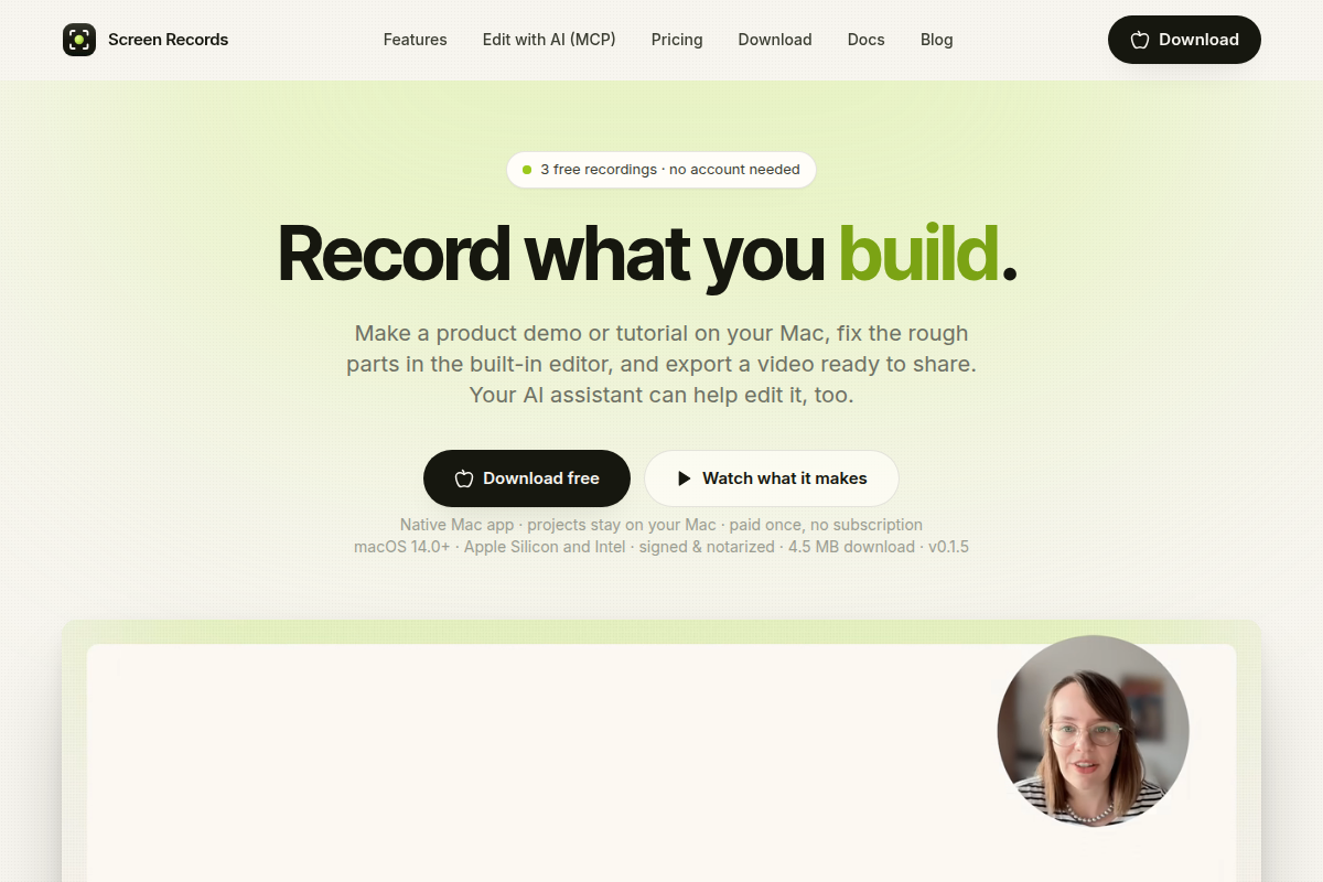 Screen Records screenshot