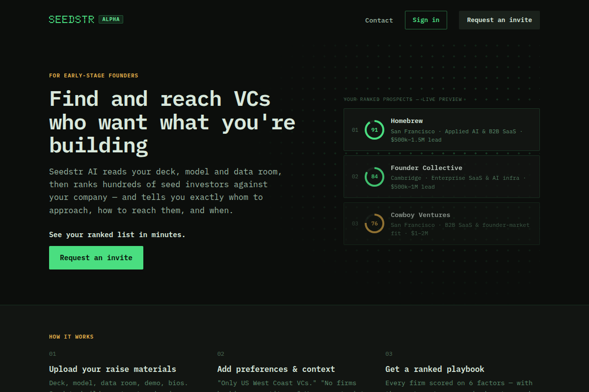 Seedstr screenshot