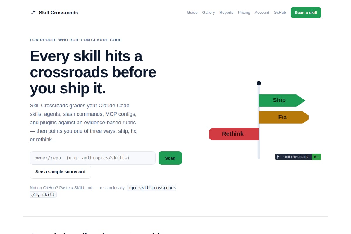 Skill Crossroads thumbnail