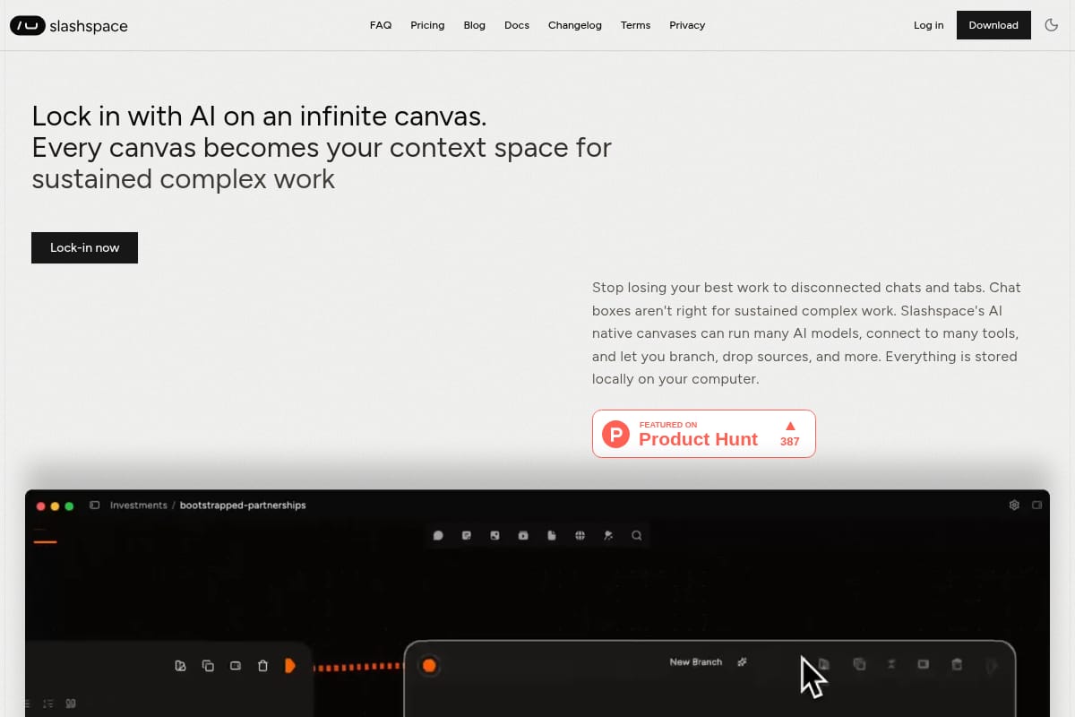 Slashspace screenshot
