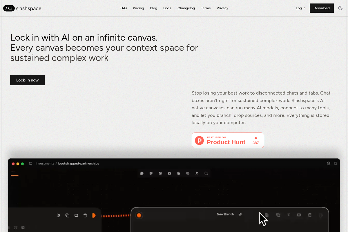 Slashspace screenshot