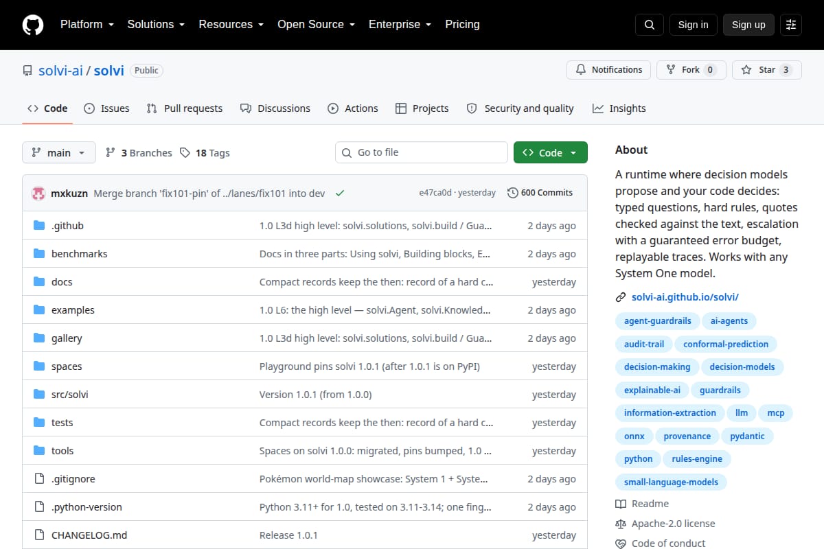 solvi screenshot