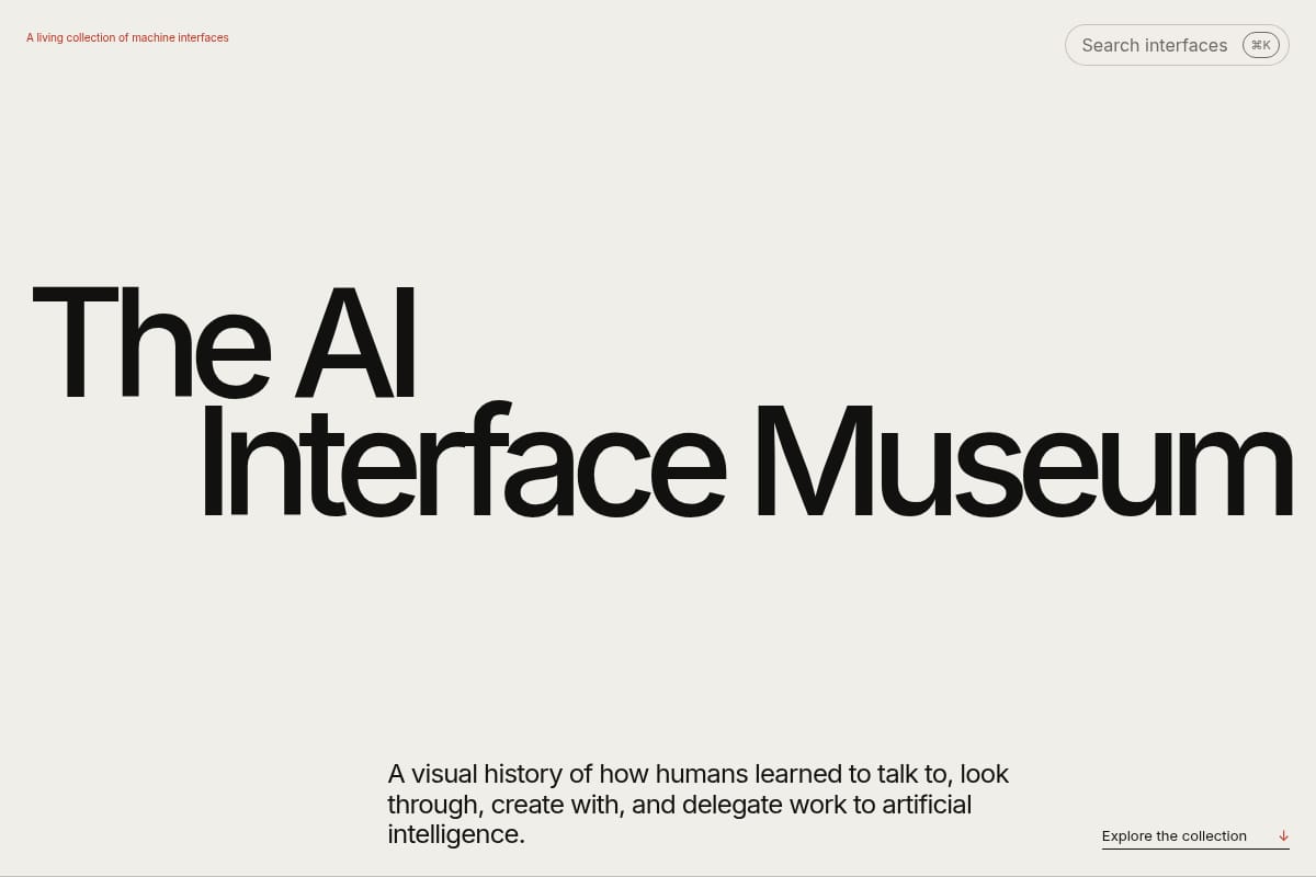The AI Interface Museum thumbnail