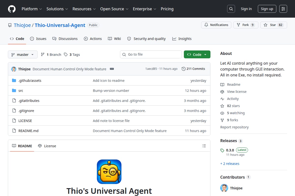 Thio's Universal Agent thumbnail