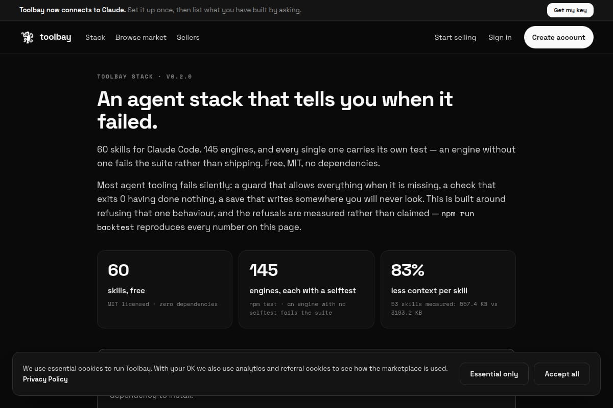 Toolbay Stack screenshot