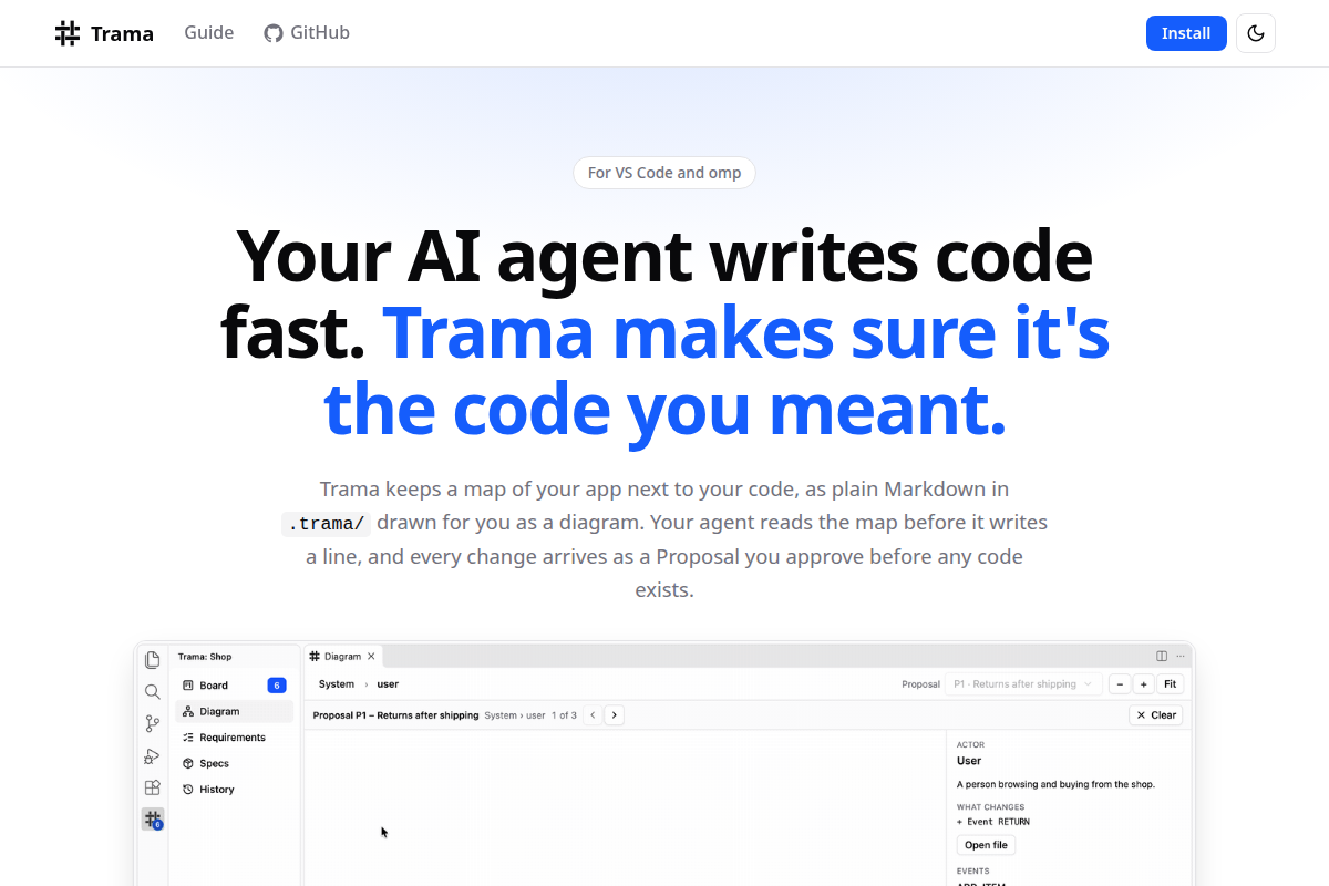 Trama screenshot
