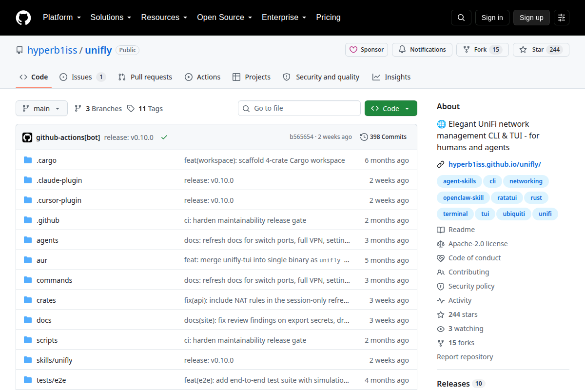unifly screenshot