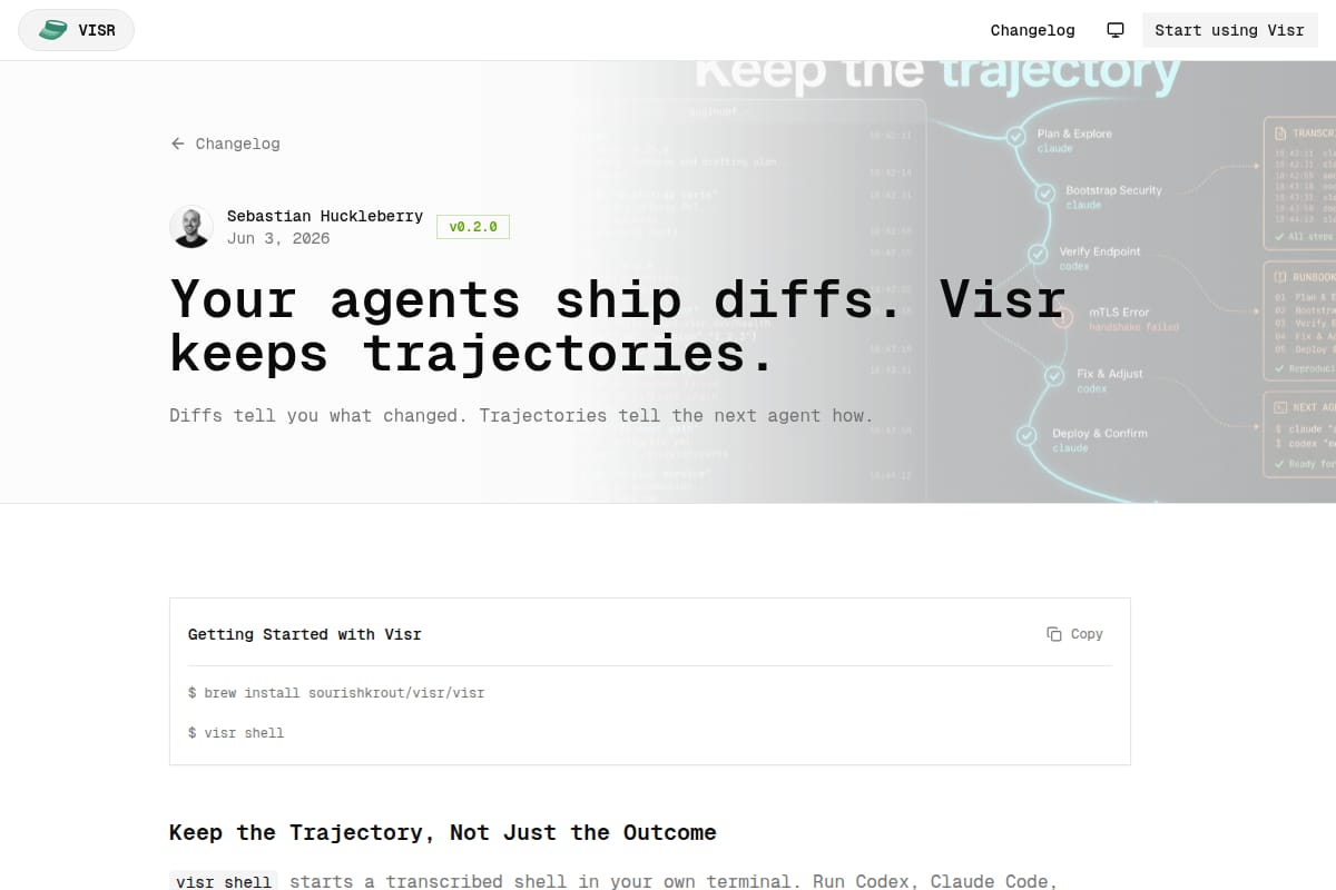 Visr screenshot