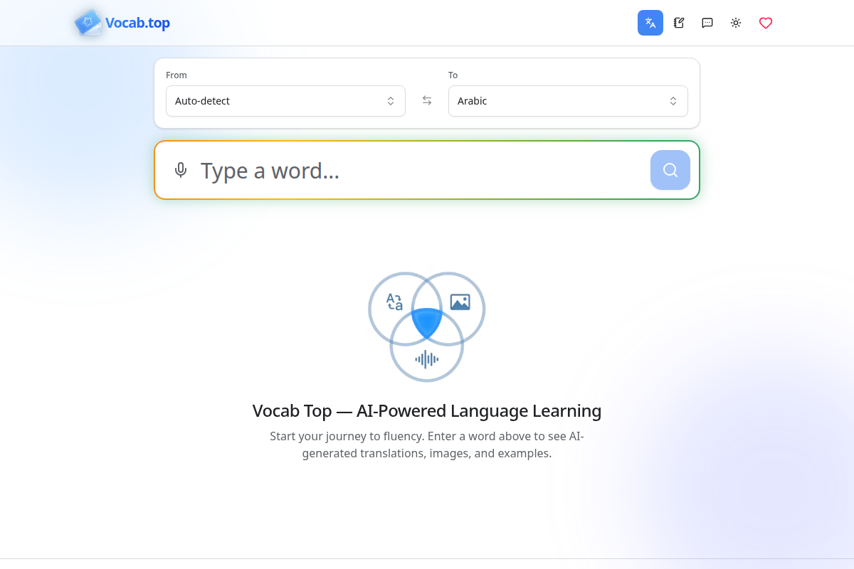 Vocab Top screenshot