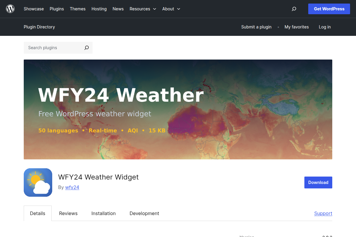 WFY24 Weather Widget screenshot