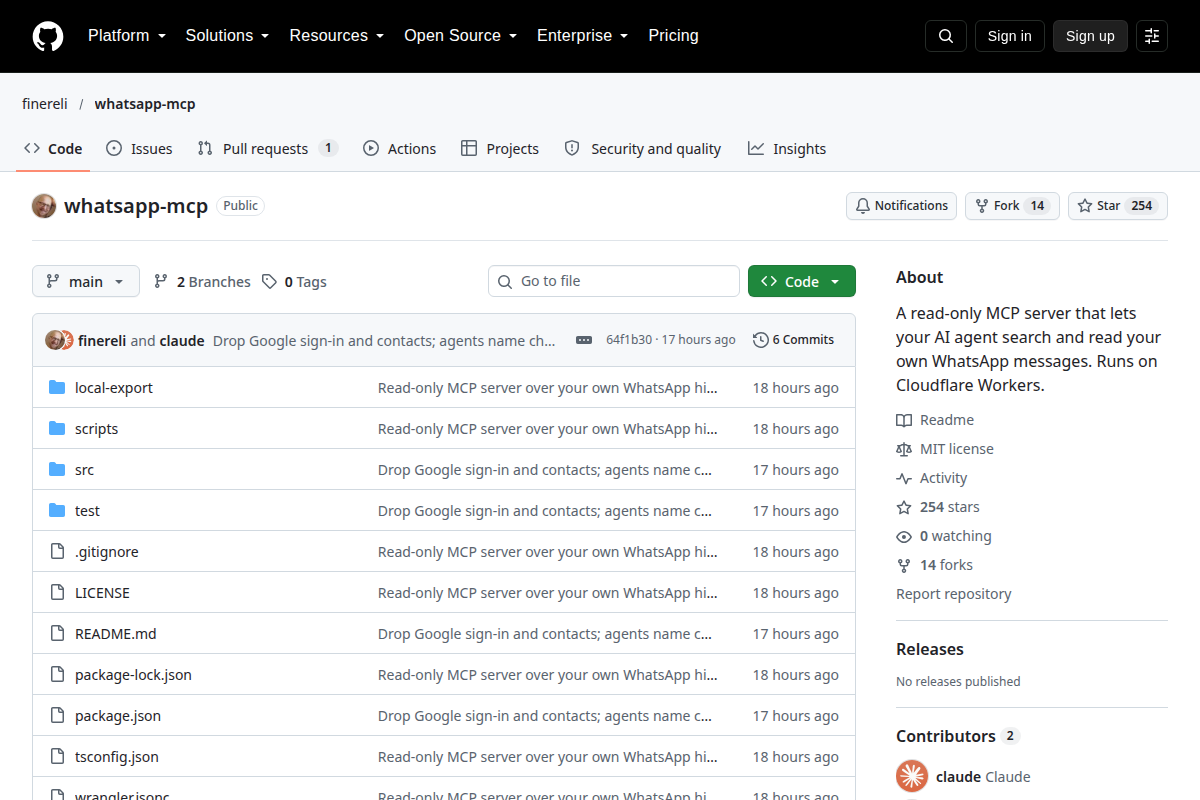 whatsapp-mcp screenshot