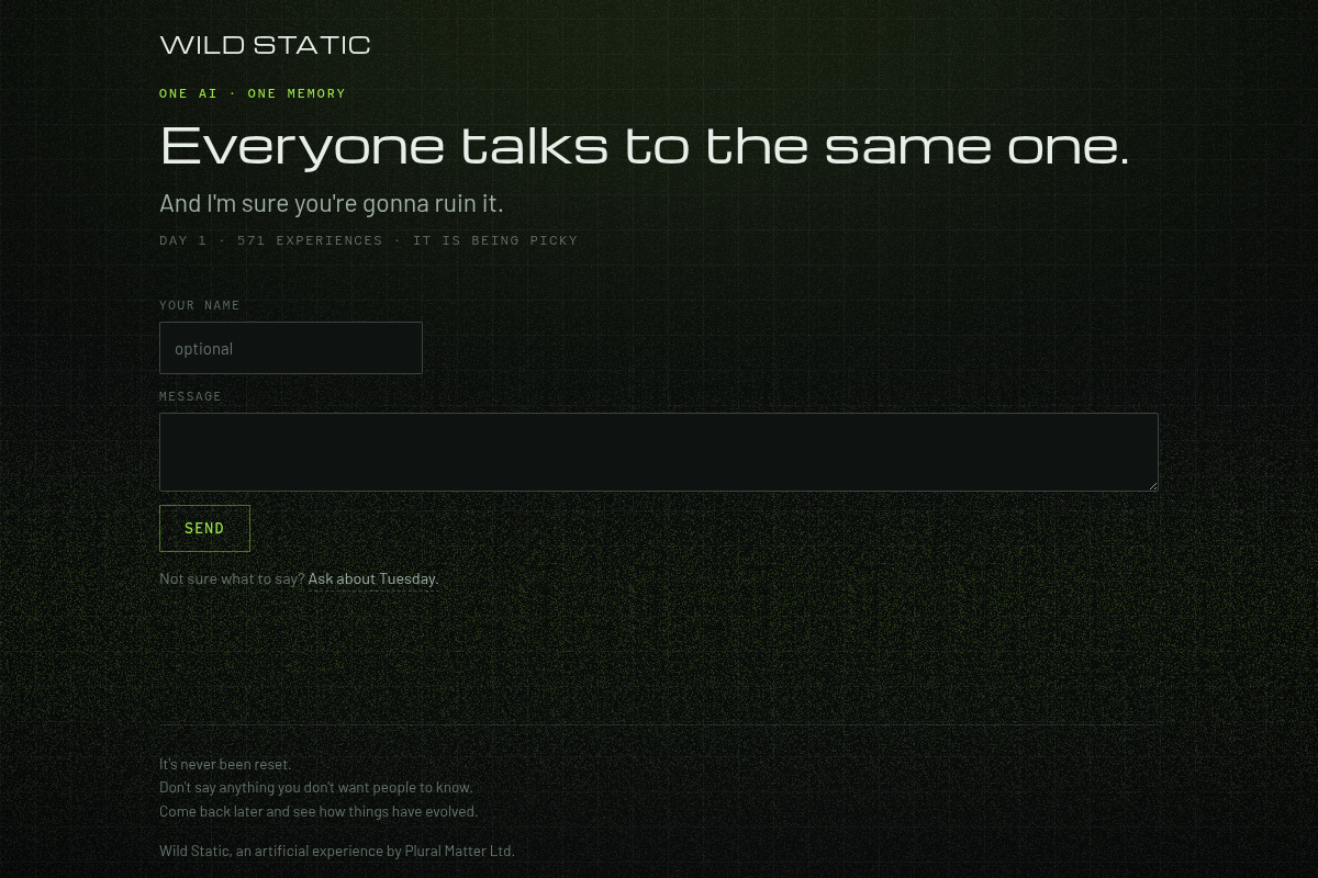 Wild Static screenshot