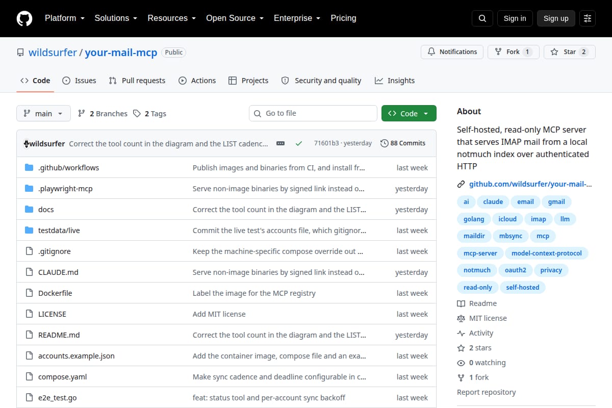 your-mail-mcp screenshot