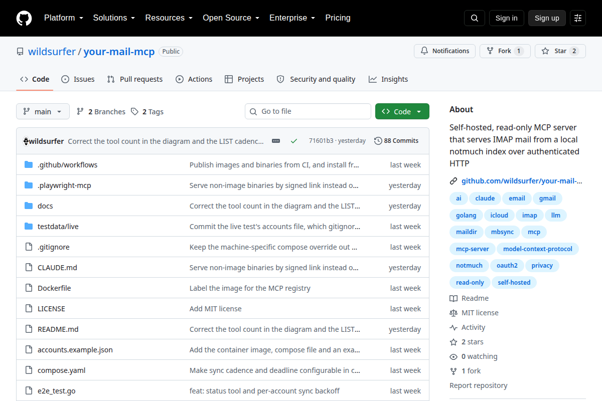 your-mail-mcp screenshot