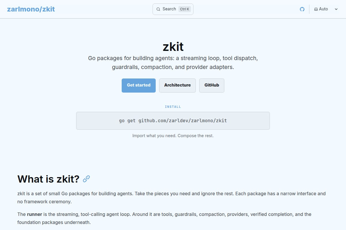 zkit screenshot