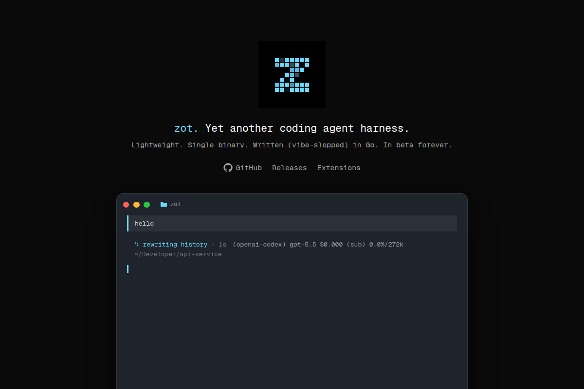 zot screenshot